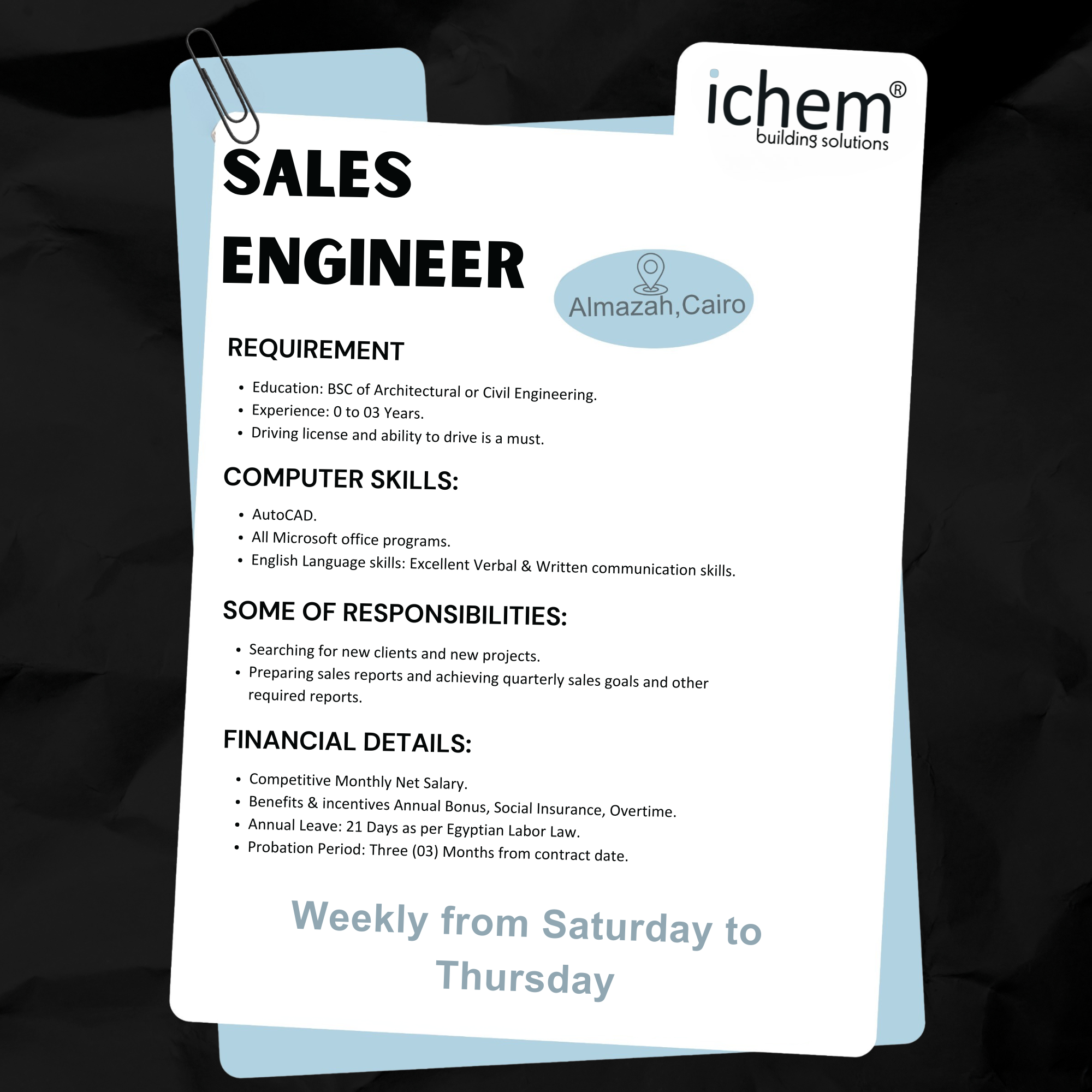Sales Engineer