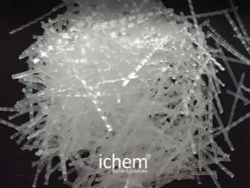 حلول اي كيم لتقوية الخرسنة و تعزيز متانتها  الياف تقوية شفافة للخرسانة لتحسين المتانة و مقاومة الشروخ