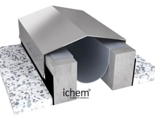 نظام فواصل تمدد زلزالية للمباني من اي كيم لحلول البناء فاصل تمدد لزلازل تم تصنيعه خصيصا للضغط العالي من شركة اي كيم