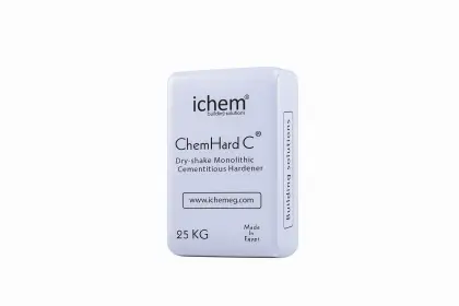 ChemHard C – Cementitious Floor Hardener by Ichem ChemHard C concrete floor hardener applied with trowel finish