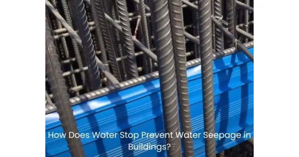 ichem is role in preventing water seepage for structures ichem waterstop application between rebar to prevent water seepage in buldings