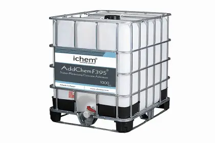 Construction-Chemicals-Solutions-ichem-addchem-f395-1000kg اليك صورة توضح منتج من ichem لزيادة تشغيلية الخرسانة