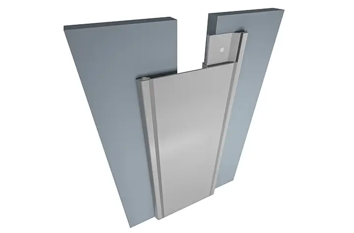 expantion-joints-solutions-i870 اليك صوره توضح فاصل انشائي رأسي يتم تركيبه للحوائط من صنع شركة ichem