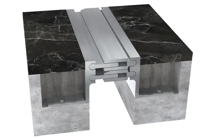 expansion-joints-i322 اليك صورة توضح expansion joint from ichem يساعد في منح المبني حركة تمدديه و انكماشية اثناء التغيرات البيئية