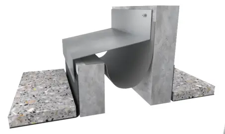 فاصل-انشائي-الومنيوم-مقاوم-للحريق-i110-ichem اليك صوره توضح فاصل انشائي من شركة ichem for expansion joint يساهم في التمدد والانكماش وهو مخصص للاسقف