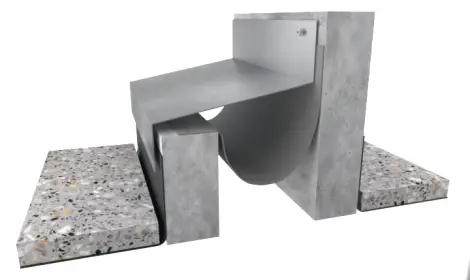 فاصل-انشائي-الومنيوم-مقاوم-للحريق-i110-ichem اليك صوره توضح فاصل انشائي من شركة ichem for expansion joint يساهم في التمدد والانكماش وهو مخصص للاسقف