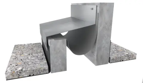 فاصل-انشائي-الومنيوم-مقاوم-للحريق-i110-ichem اليك صوره توضح فاصل انشائي من شركة ichem for expansion joint يساهم في التمدد والانكماش وهو مخصص للاسقف