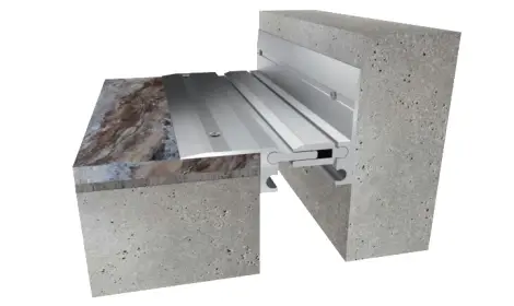expansion-joints-i326-corner صورة توضح expansion joint from ichem  تم تصنيعه في مصر ليساعد في التمدد و الانكماش في المباني والمنشأت