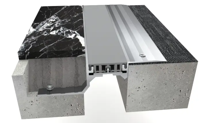 expansion-joint-i332 expansion-joint-i332 اليك هذ الفاصل الانشائي الذي يتم استخادمه للارضيات ليساعد في التمدد و الانكماش و يسهل حركة المبني وهو موجود في صوره هذه